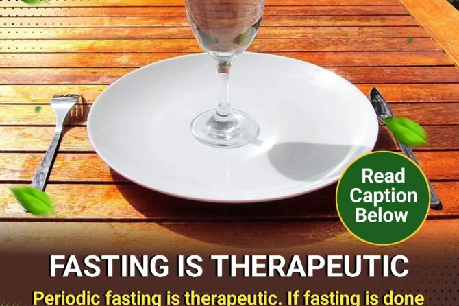 Fasting Keeps The Body Healthy